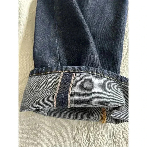 Marquee Vega Co Indigo Blue Men's Ringspun Selvedge Denim Jeans 42W X 30L (40) - Picture 3 of 16